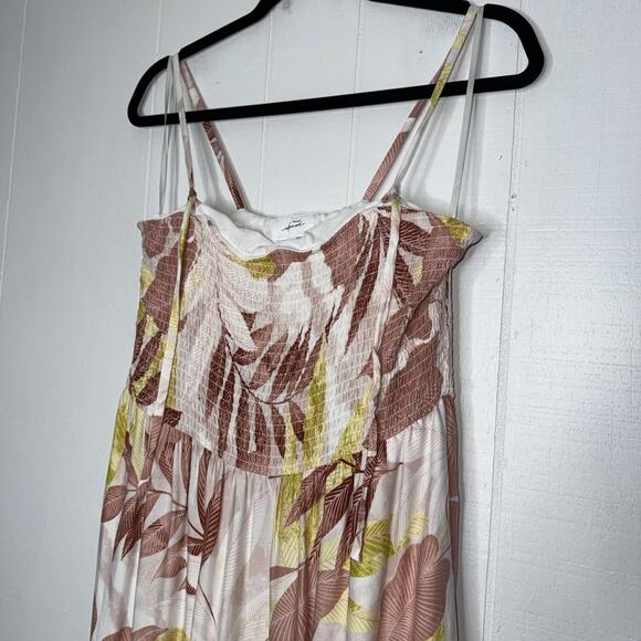 Soma Wknd Women’s Rayon Challis Convertible Maxi Dress Floral Size Large - Picture 3 of 5